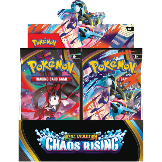Pokemon TCG - Mega Evolution-Chaos Rising Booster Box Sealed PREORDER