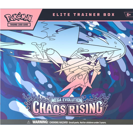 Pokemon TCG - Mega Evolution-Chaos Rising Elite Trainer Box Sealed PREORDER