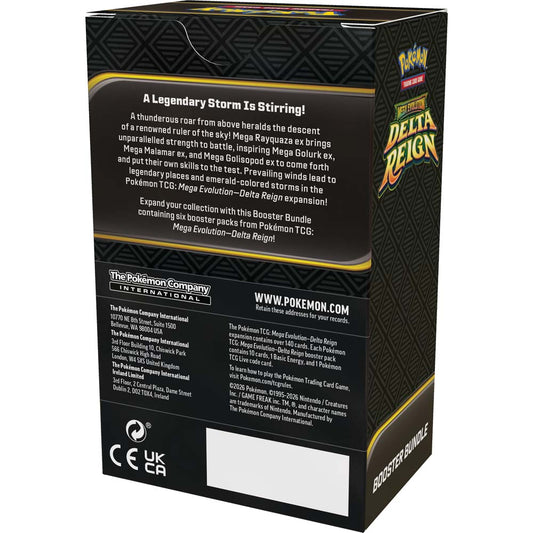 Pokemon TCG - Mega Evolution-Delta Reign Booster Bundle Sealed PREORDER