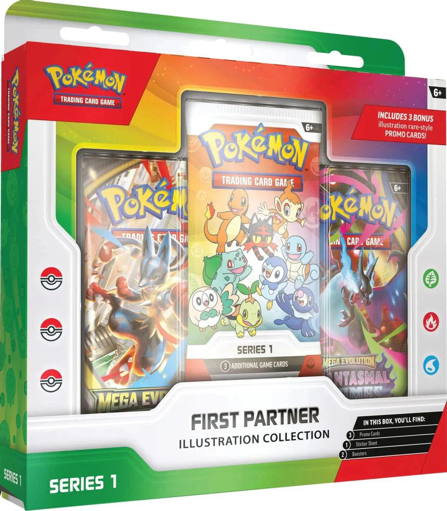 Pokemon TCG - First Partner Illustration Collection - Series 1