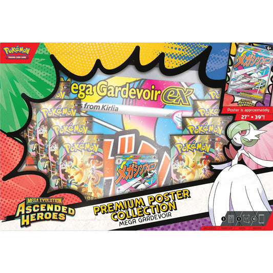 Pokemon TCG - Mega Evolution-Ascended Heroes Premium Poster Collection (Assorted) PREORDER