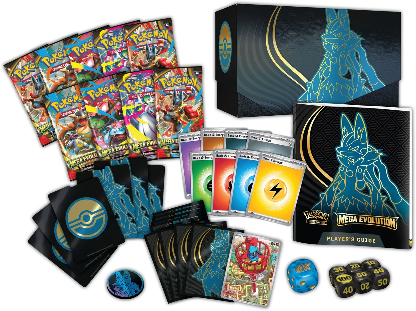 Pokemon TCG - Mega Evolution Elite Trainer Box Sealed (assorted) PREORDER
