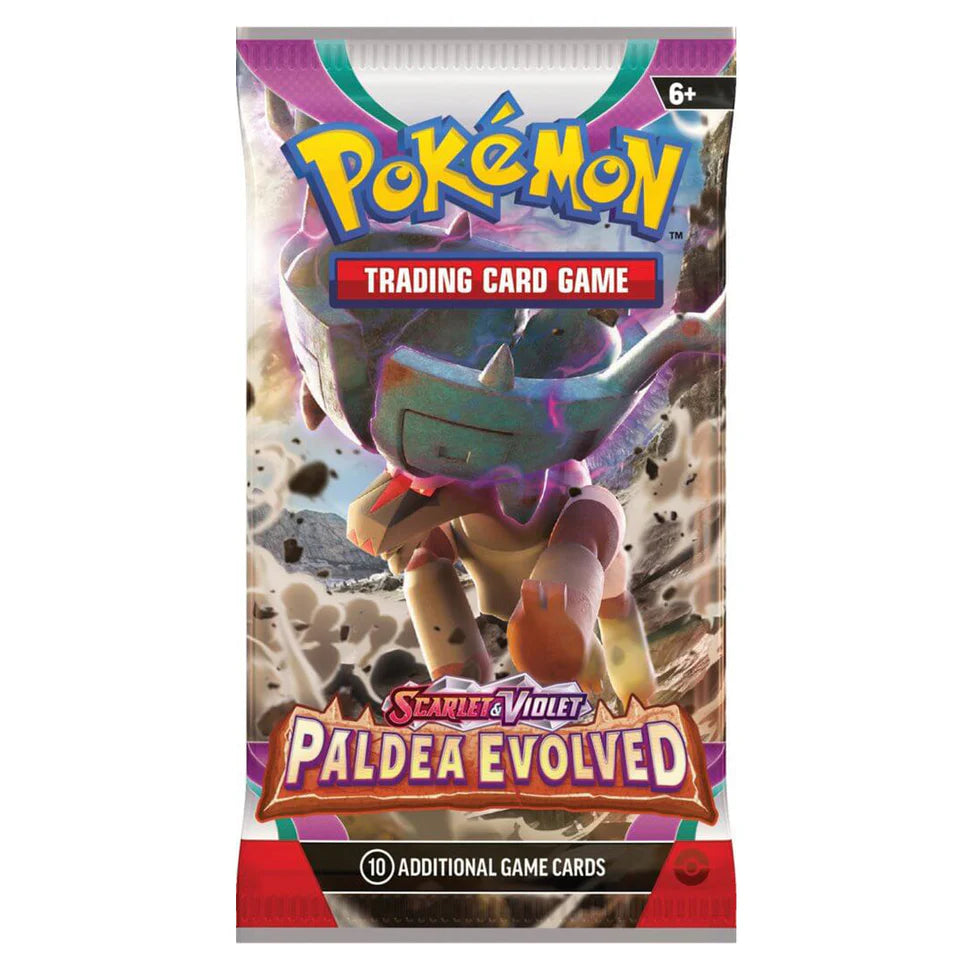 Pokemon TCG - Scarlet & Violet Paldea Evolved Booster Pack (Assorted)