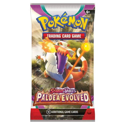 Pokemon TCG - Scarlet & Violet Paldea Evolved Booster Pack (Assorted)