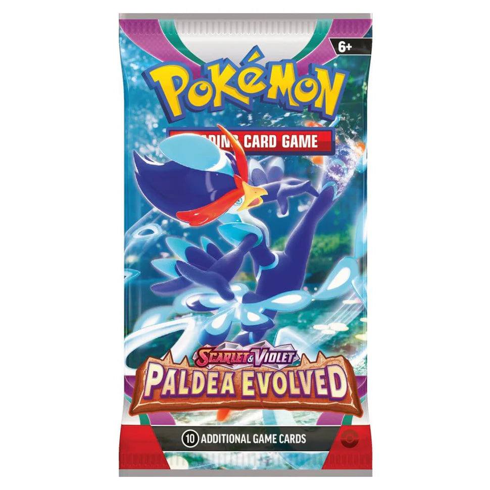 Pokemon TCG - Scarlet & Violet Paldea Evolved Booster Pack (Assorted)
