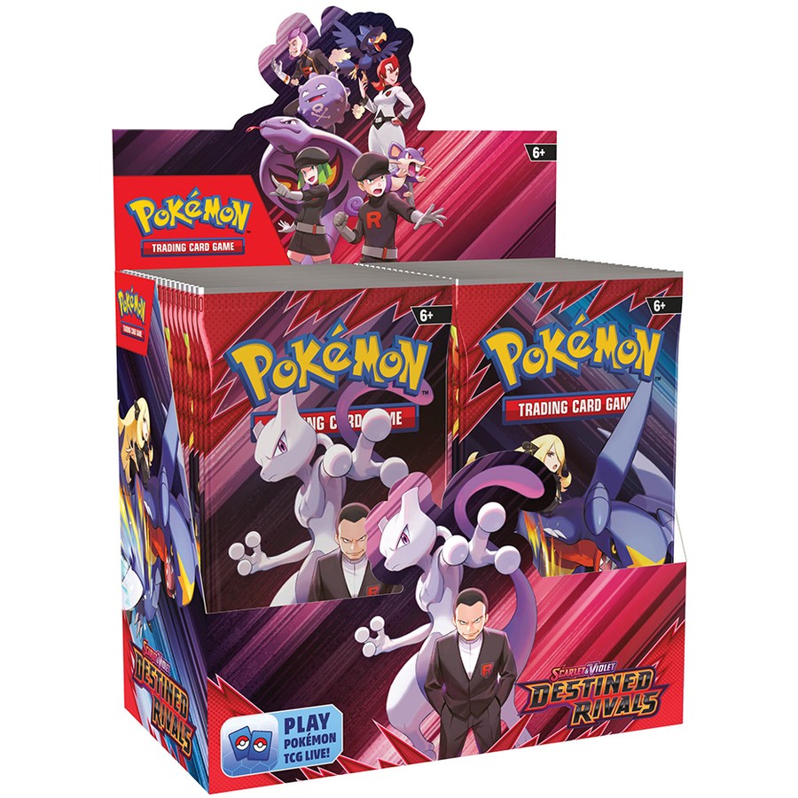 Pokemon TCG - Scarlet & Violet-Destined Rivals Booster Box Sealed (36 Packs) PREORDER