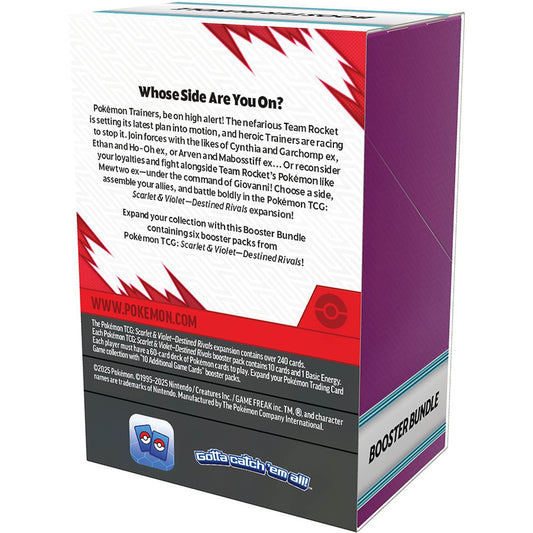 Pokemon TCG - Scarlet & Violet-Destined Rivals Booster Bundle