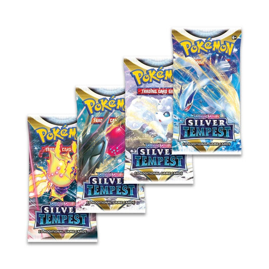 Pokemon TCG - Sword & Shield - Silver Tempest Build & Battle Box Sealed
