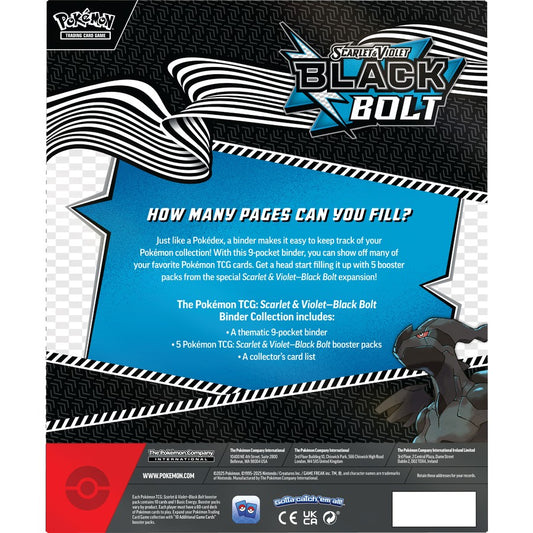 Pokemon TCG - Scarlet & Violet-Black Bolt Binder Collection