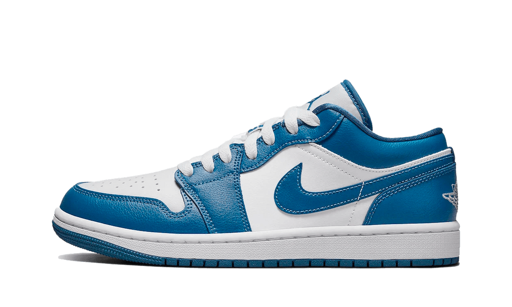 Nike air jordan low blue white Clearance