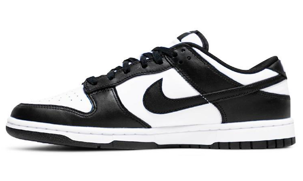 Brand new Nike Dunk Low Black White in men sizing, also known as "panda dunk".
