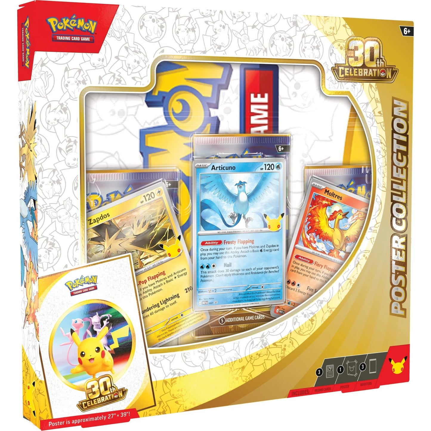 Pokemon TCG: 30th Celebration Poster Collection PREORDER