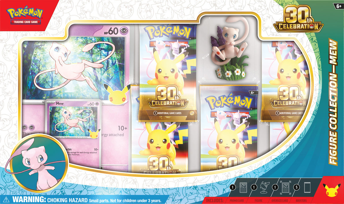 Pokemon TCG: 30th Celebration Figure Collection - Mew PREORDER