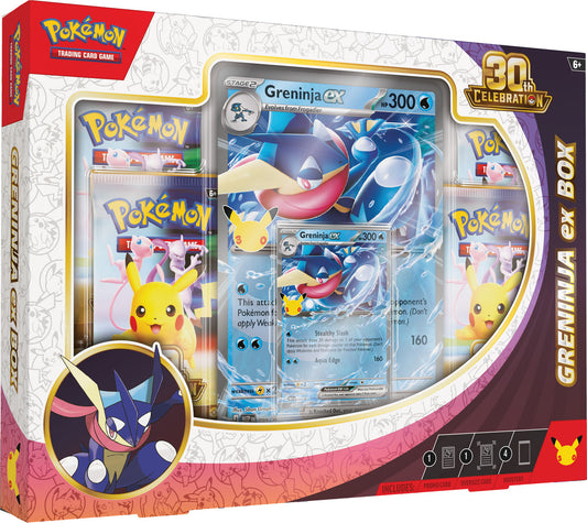Pokemon TCG: 30th Celebration Greninja ex Box PREORDER