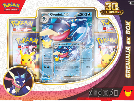 Pokemon TCG: 30th Celebration Greninja ex Box PREORDER