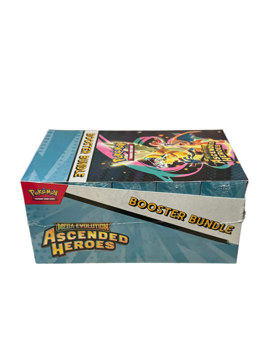 Pokemon TCG - Mega Evolution-Ascended Heroes Booster Bundle Sealed Display Case (x10 Booster Bundles)