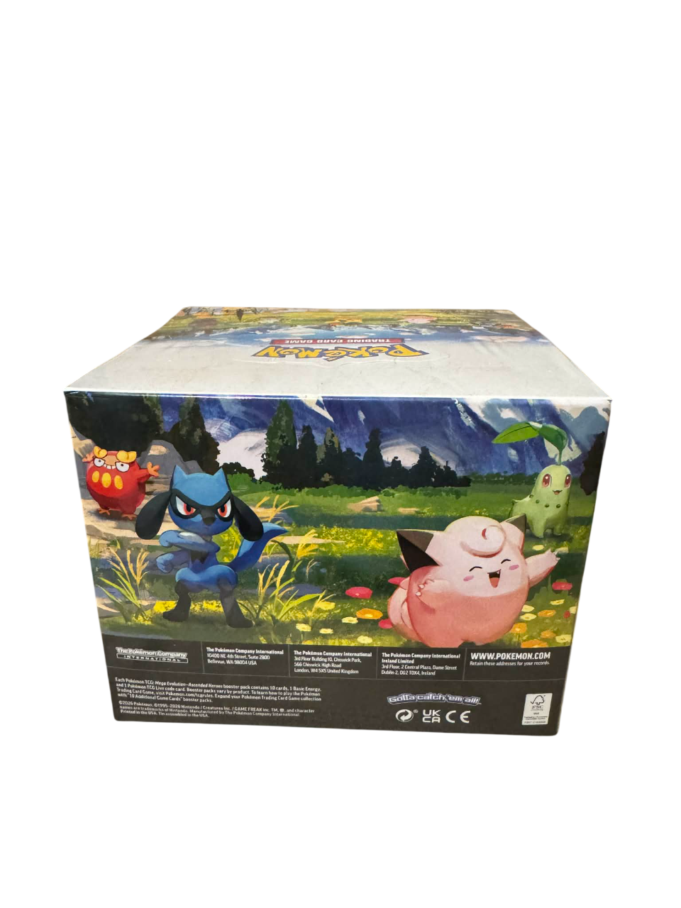 Pokemon TCG - Mega Evolution-Ascended Heroes Mini Tin Display Sealed (x10 Tins)