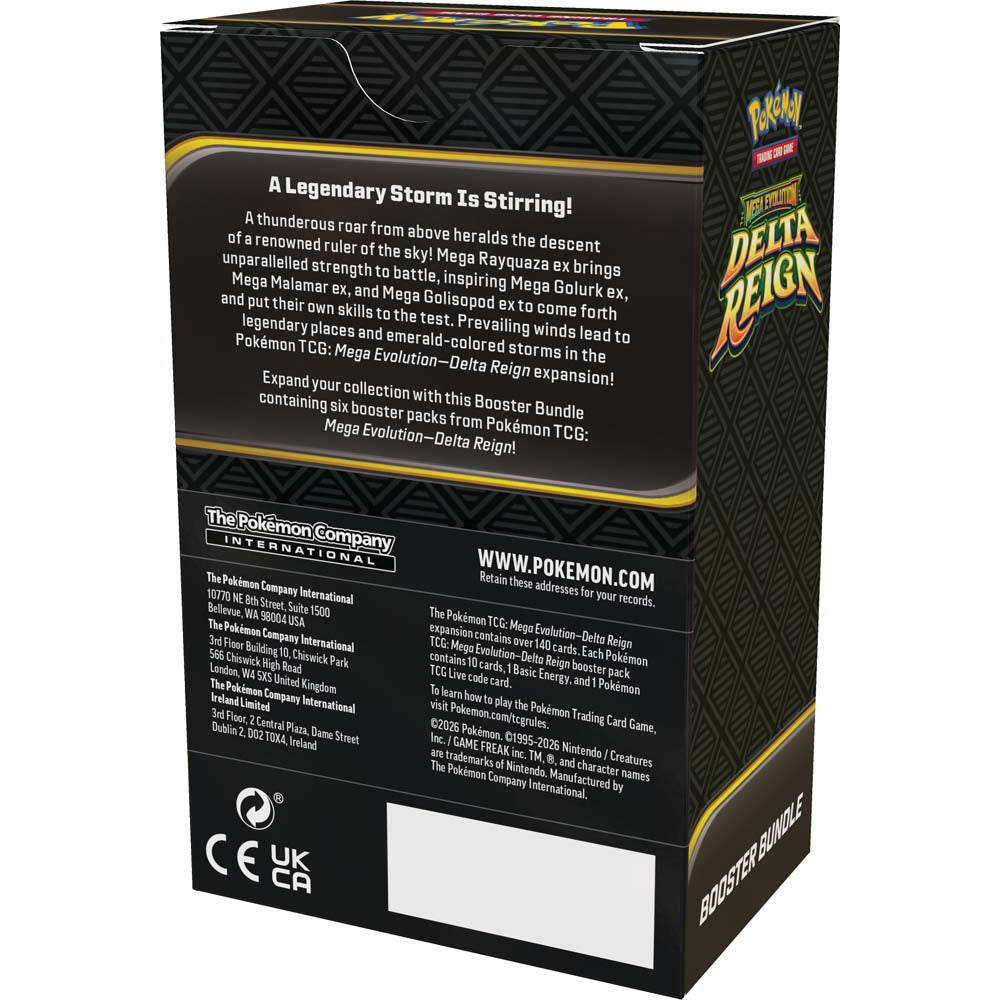 Pokemon TCG - Mega Evolution-Delta Reign Booster Bundle Sealed PREORDER