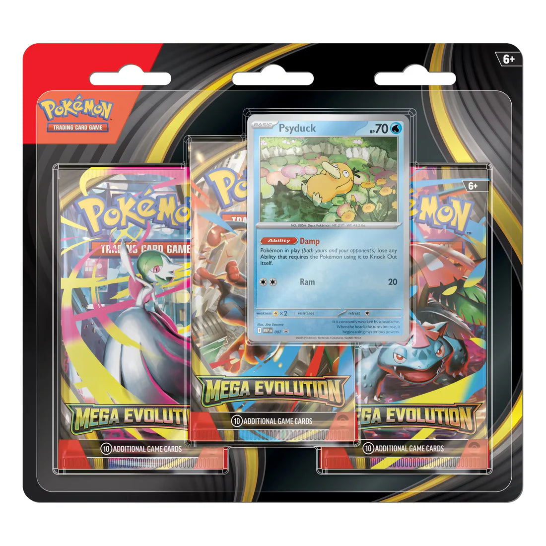 Pokemon TCG - Mega Evolution 3 Pack Blister
