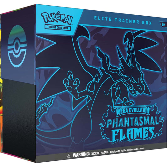 Pokemon TCG - Mega Evolution-Phantasmal Flames Elite Trainer Box Sealed PREORDER