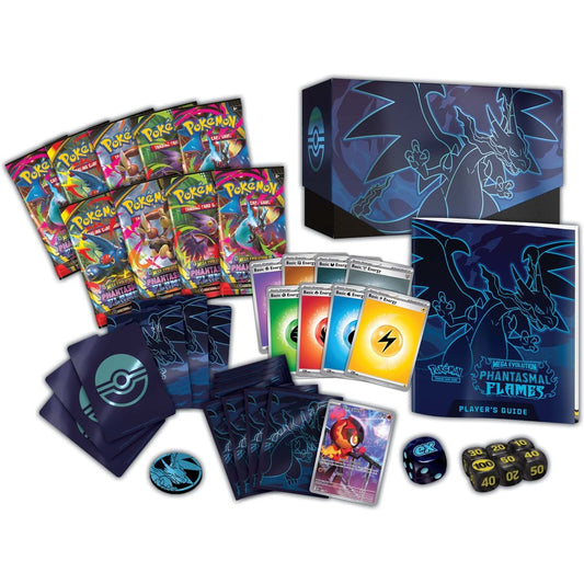 Pokemon TCG - Mega Evolution-Phantasmal Flames Elite Trainer Box Sealed PREORDER