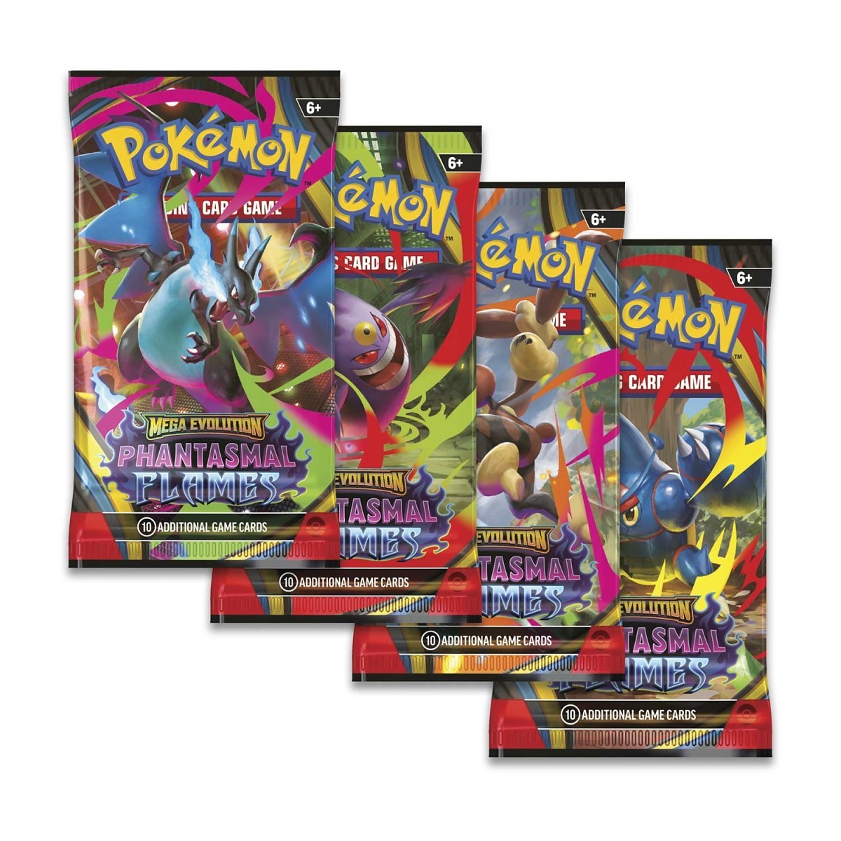 Pokemon TCG - Mega Evolution-Phantasmal Flames Booster Box Sealed (36 Packs) PREORDER