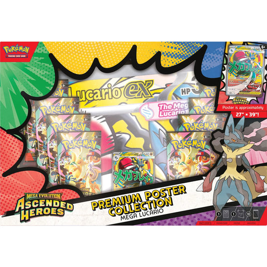 Pokemon TCG - Mega Evolution-Ascended Heroes Premium Poster Collection (Assorted) PREORDER