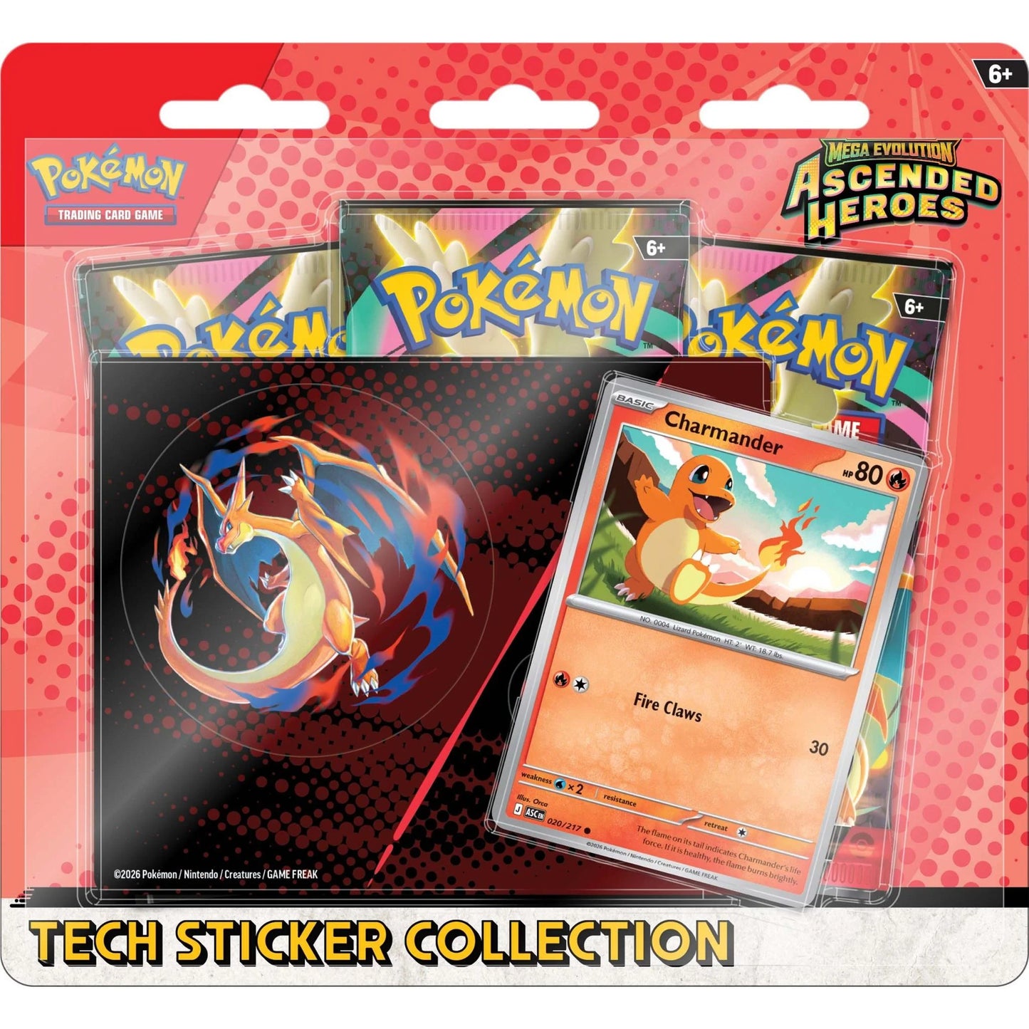 Pokemon TCG - Mega Evolution-Ascended Heroes Tech Sticker Collection (Assorted) PREORDER