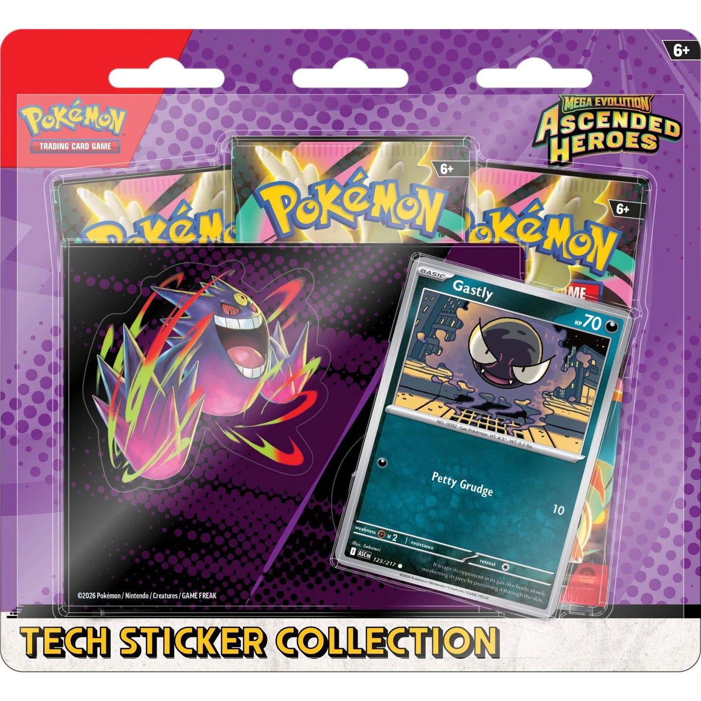 Pokemon TCG - Mega Evolution-Ascended Heroes Tech Sticker Collection (Assorted) PREORDER