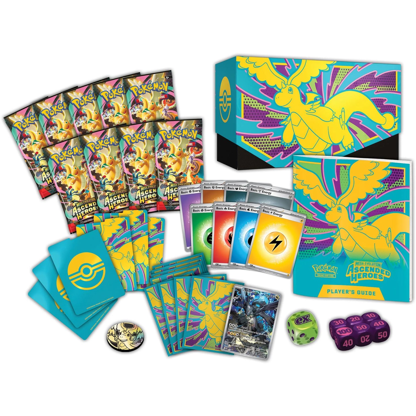 Pokemon TCG - Mega Evolution-Ascended Heroes Elite Trainer Box Sealed