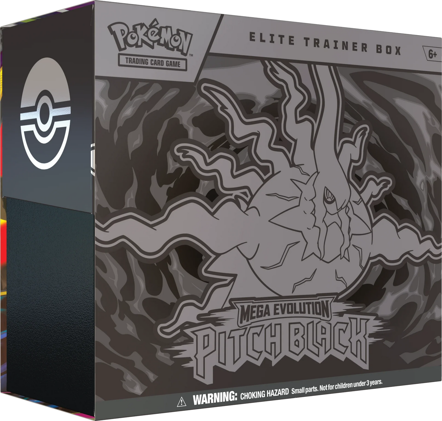 Pokemon TCG - Mega Evolution-Pitch Black Elite Trainer Box Sealed PREORDER
