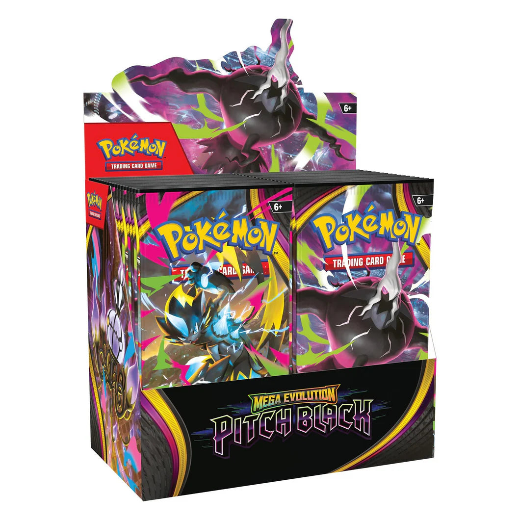 Pokemon TCG - Mega Evolution-Pitch Black Booster Box Sealed PREORDER