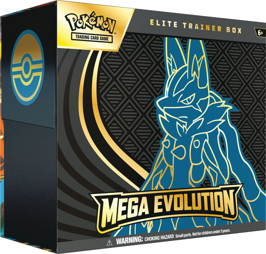 Pokemon TCG - Mega Evolution Elite Trainer Box Sealed (assorted) PREORDER