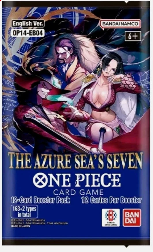 One Piece TCG - OP14 The Azure Sea’s Seven Booster Box Sealed
