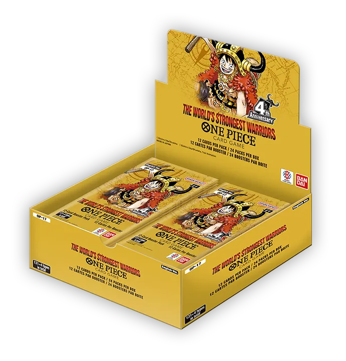One Piece TCG - OP17 The Worlds Strongest Warrior Booster Box Sealed