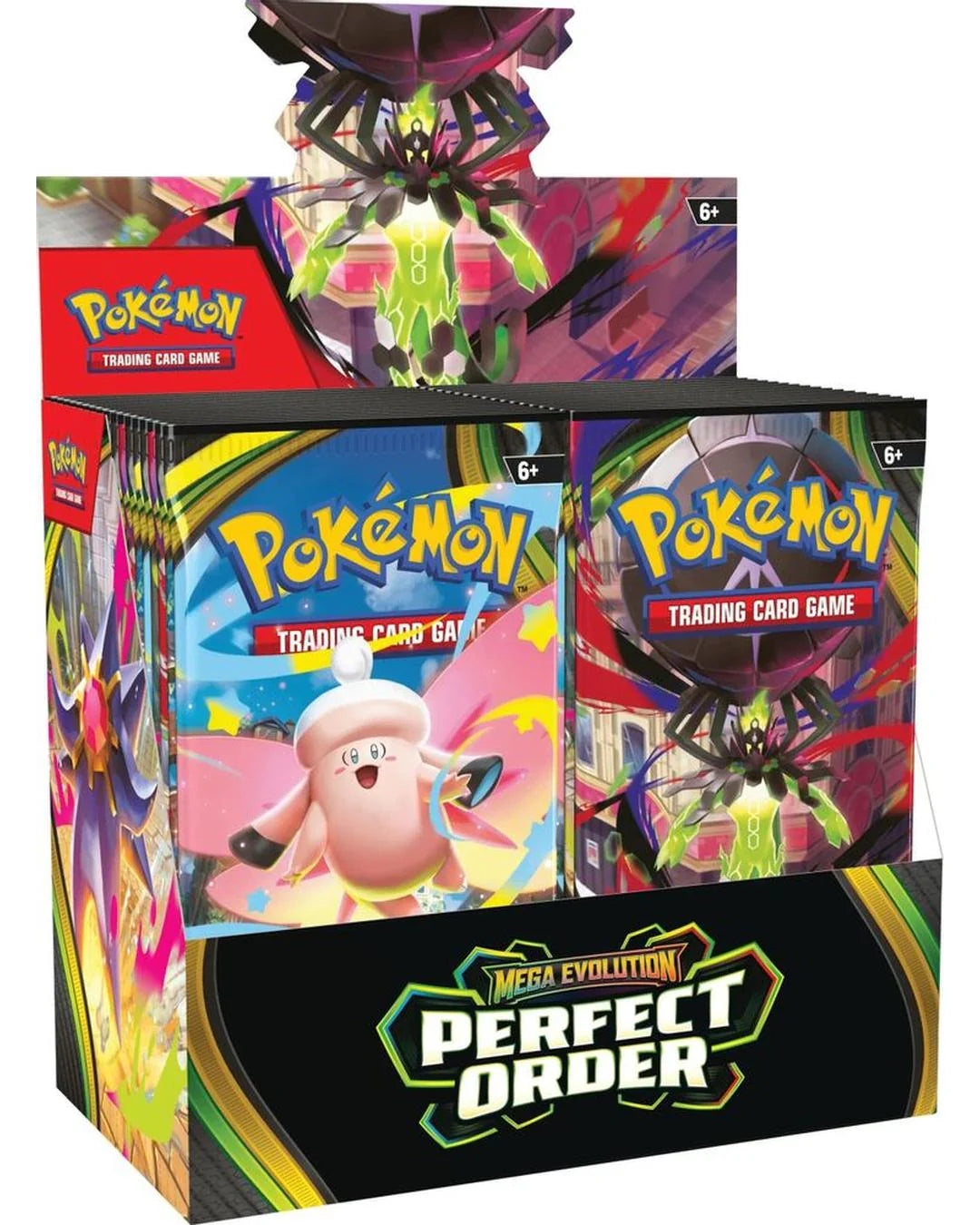 Pokemon TCG - Mega Evolution-Perfect Order Booster Box Sealed PREORDER