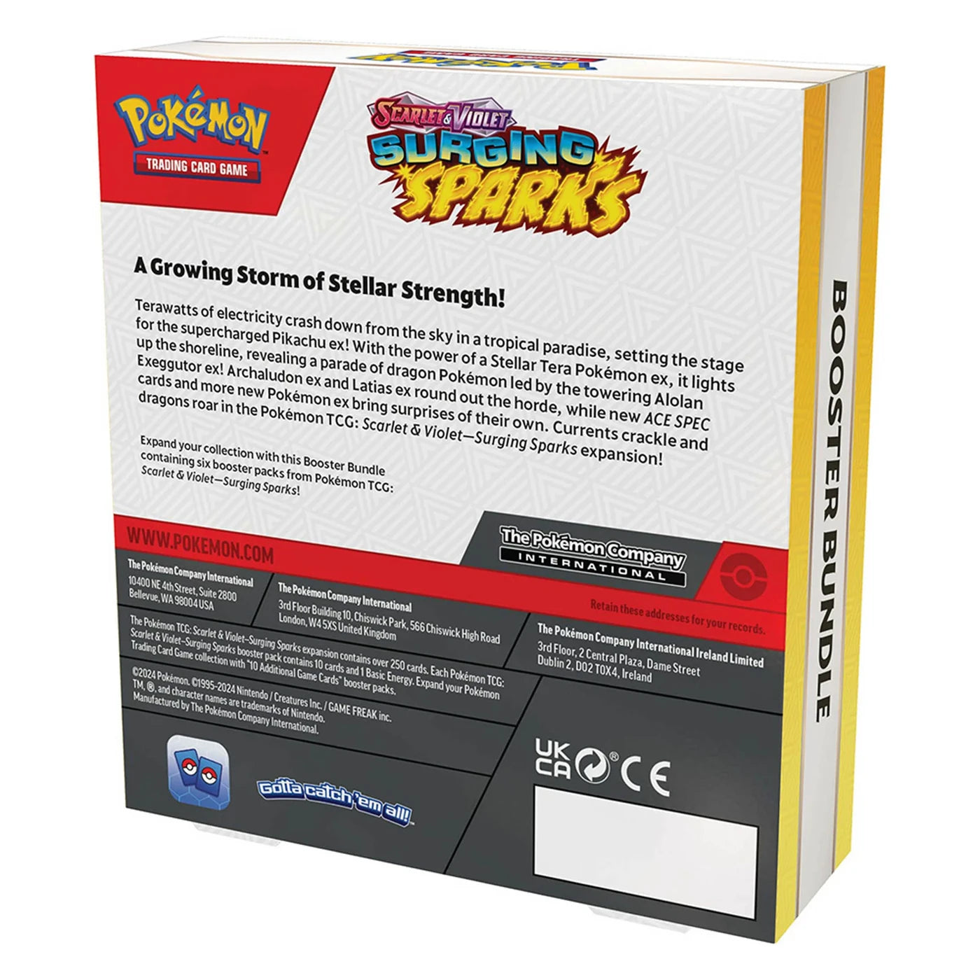 Pokemon TCG - Scarlet & Violet-Surging Sparks Booster Bundle - Assorted