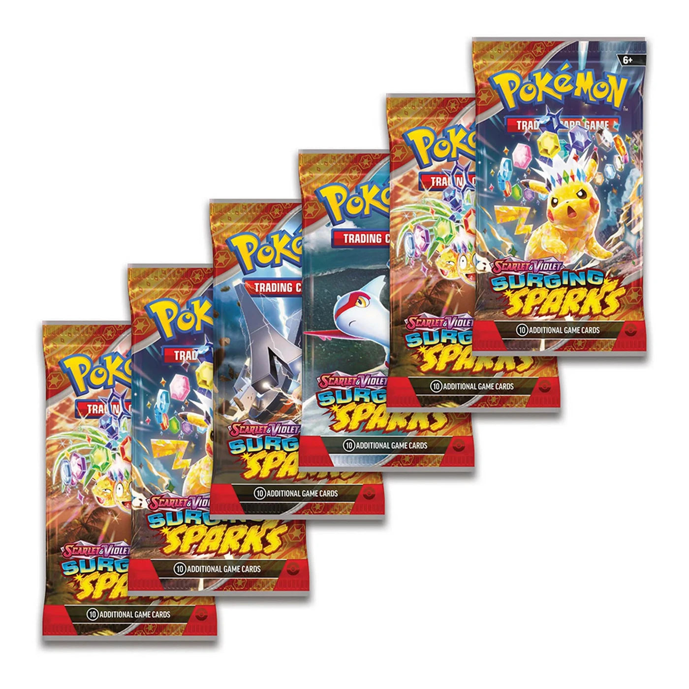 Pokemon TCG - Scarlet & Violet-Surging Sparks Booster Bundle - Assorted