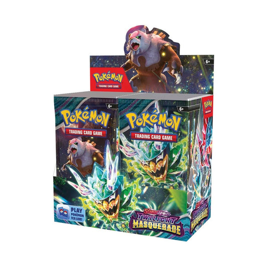 Pokemon TCG - Scarlet & Violet-Twilight Masquerade Booster Box Sealed (36 Packs)