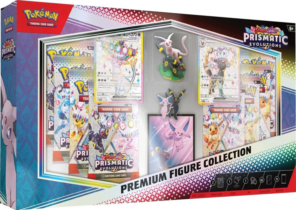 Pokemon TCG - Scarlet & Violet-Prismatic Evolutions Premium Figure Collection PREORDER