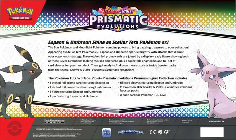 Pokemon TCG - Scarlet & Violet-Prismatic Evolutions Premium Figure Collection PREORDER