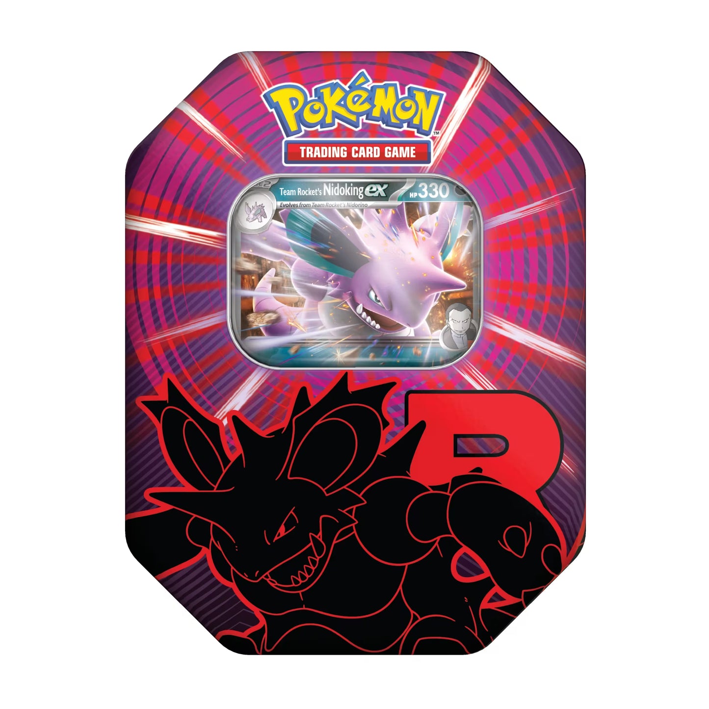 Pokemon TCG Team Rocket Tin
